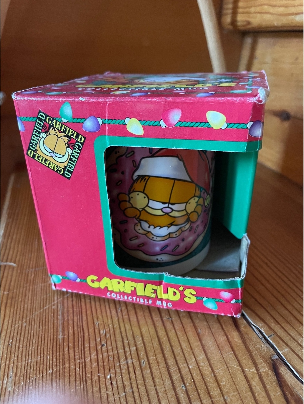 Garfield Collectible Mug in box